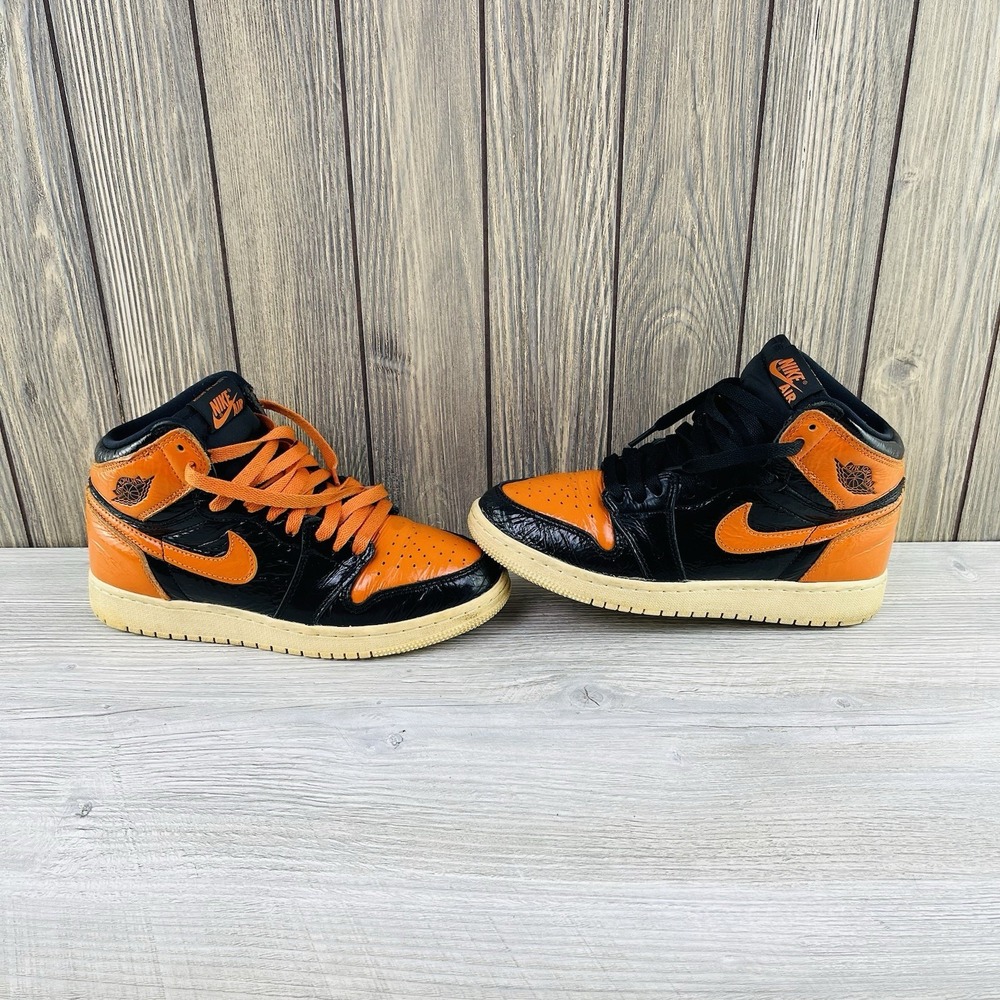 Air Jordan 1 Retro Nike High OG GS Shattered Backboard 3.0 Sneakers Size 5.5Y
